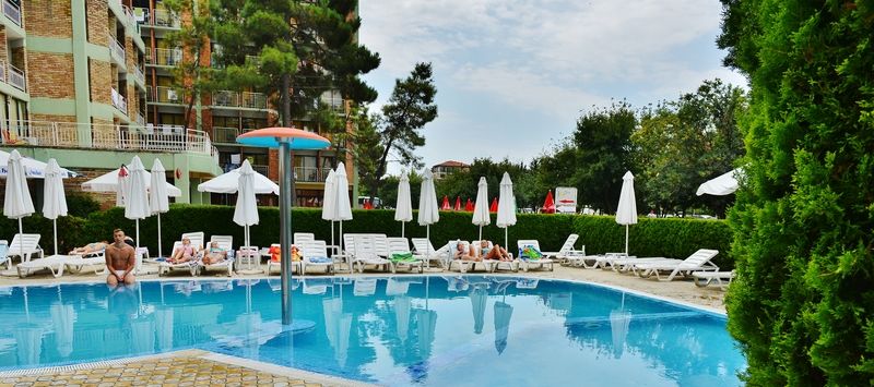 Hotel Aktinia Sunny Beach Exterior foto